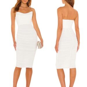 MICHAEL COSTELLO X REVOLVE - White “India” Midi Dress